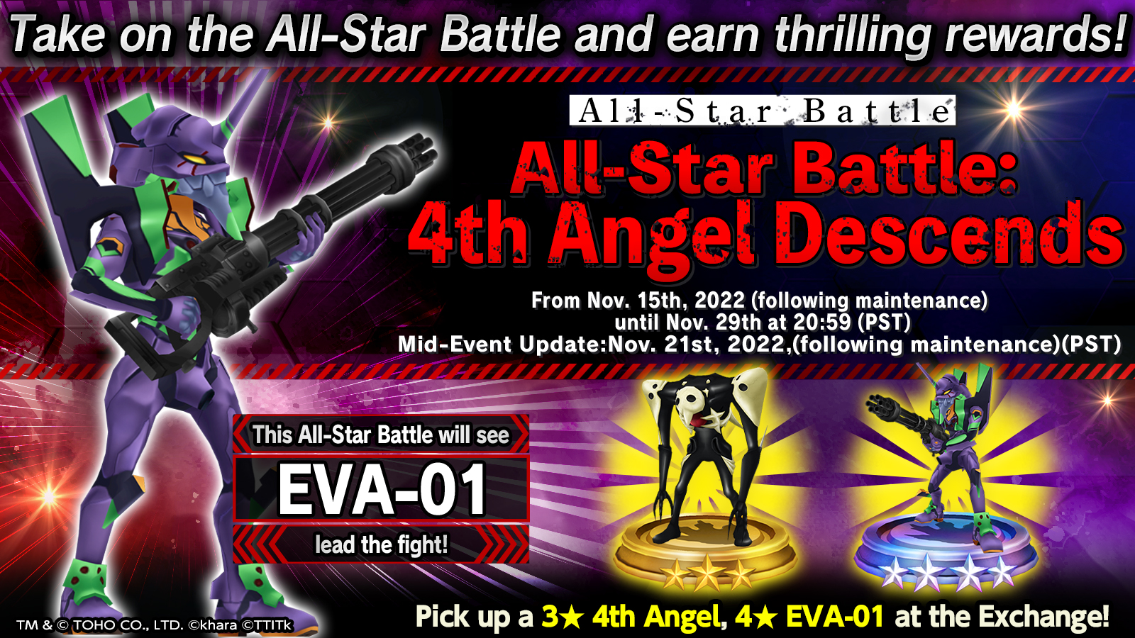 All-Star Battle Begins! 4th Angel Descends
