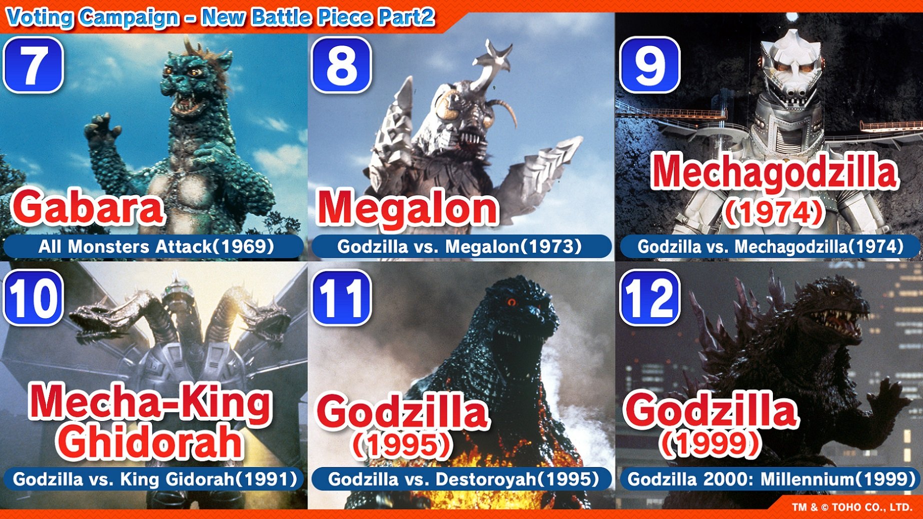 Godzilla Games for mobile Godzilla Battle Line Official website | TOHO
