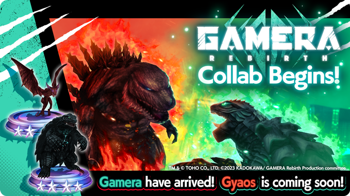 Godzilla Games for mobile Godzilla Battle Line Official website