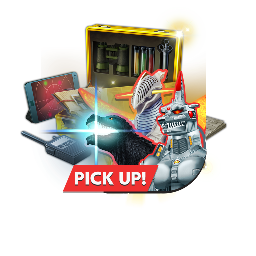 ゴジラスマートフォン向けゲームアプリ「ゴジラ バトルライン