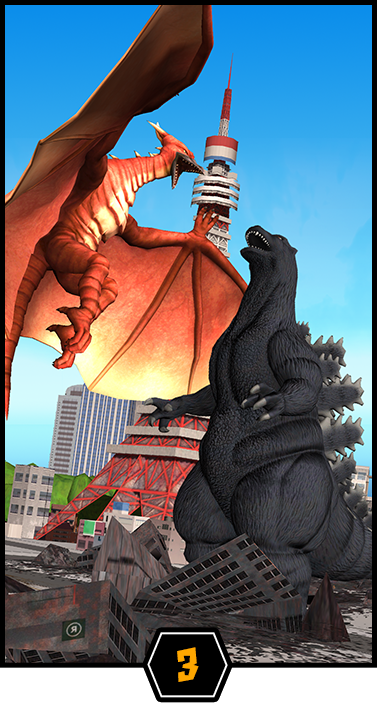 Godzilla Games for mobile Godzilla Destruction Official website | TOHO ...